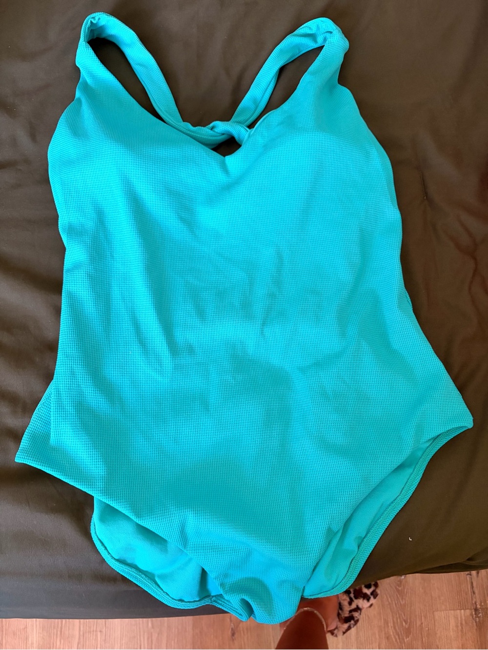 Shade & Shore Teal One-Piece Swimsuit